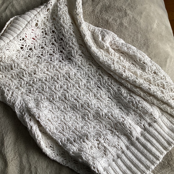 MISS SIXTY COTTON ACRYLIC LOOSELY WOVEN KNIT FULL ZIP CARDIGAN SIZE LARGE - Picture 12 of 12